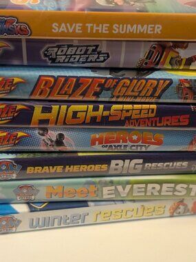 Childrens DVDs, Nickelodeon, qty 8